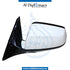 Left Mirror, White, COMPLETE for BMW 6 Series F13 (2011-2015) models, Part Number UN-F13MIR-FL-CO-WH