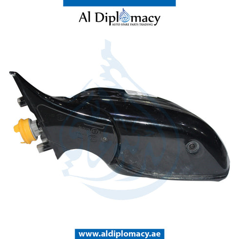 Left Mirror, WITH Camera, Black, COMPLETE for BMW 6 Series F13 (2011-2015) models