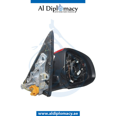 Right Mirror, Red, COMPLETE for BMW X3 Series F25 (2010-2017) models