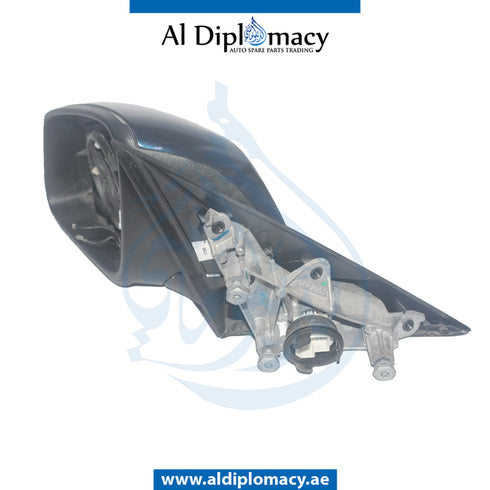 Left Mirror, Blue, COMPLETE for BMW 3 Series F30 (2011-2015) models