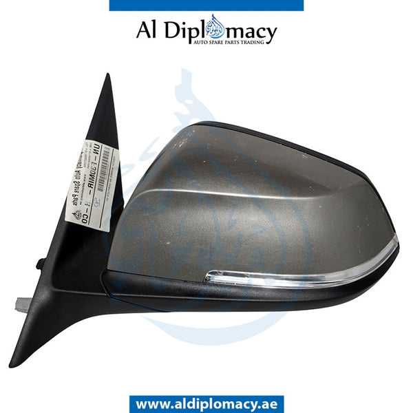 Left Mirror, COMPLETE for BMW 3 Series F30 (2011-2015) models, Part Number UN-F30MIR-LH-CO-G1