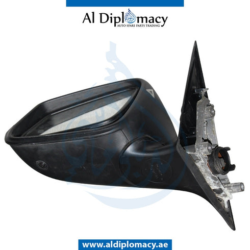 Left Mirror, WITH Camera, Blue, COMPLETE for BMW 3 Series F30 (2011-2015) models