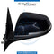 Left Mirror, WITH Camera, Blue, COMPLETE for BMW 3 Series F30 (2011-2015) models, Part Number UN-F30MIR-LH+CAM-CO-BL