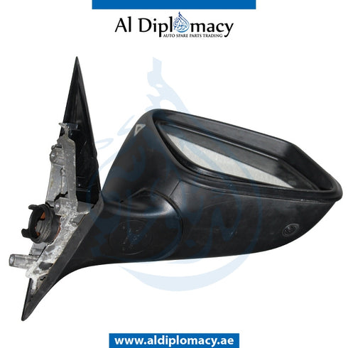 Right Mirror, WITH Camera, Blue, COMPLETE for BMW 3 Series F30 (2011-2015) models