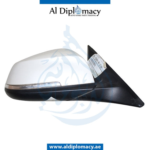 Right Mirror, White, COMPLETE for BMW 4 Series F33 (2013-2017) models