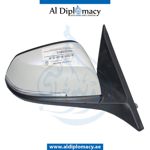 Right Mirror, White, COMPLETE for BMW 3 Series F30 (2011-2015) models