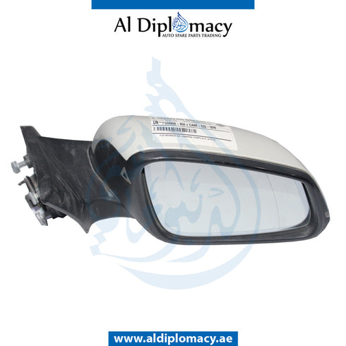 Right Mirror, White, COMPLETE for BMW 3 Series F30 (2011-2015) models