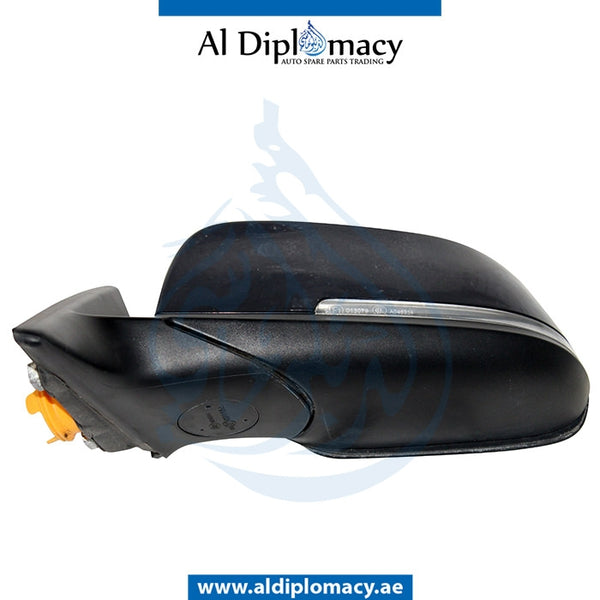 Left Mirror, Blue, COMPLETE for BMW 4 Series F36 (2014-2017) models, Part Number UN-F36MIR-LH-CO-BL