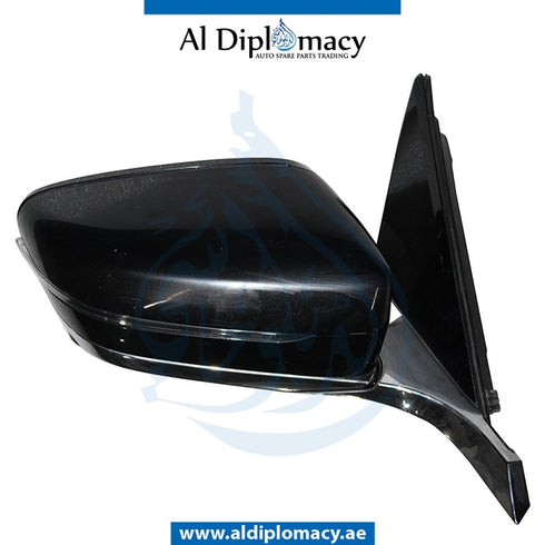 Right Mirror, WITH Camera, Black, COMPLETE for BMW 7 Series G11 (2015) models