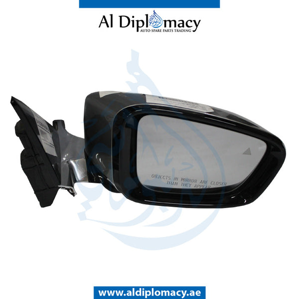 Right Mirror, WITH Camera, Grey, COMPLETE for BMW 7 Series G12 (2019-2022) models, Part Number UN-G12LCI MIR-RH+CAM-CO-G2