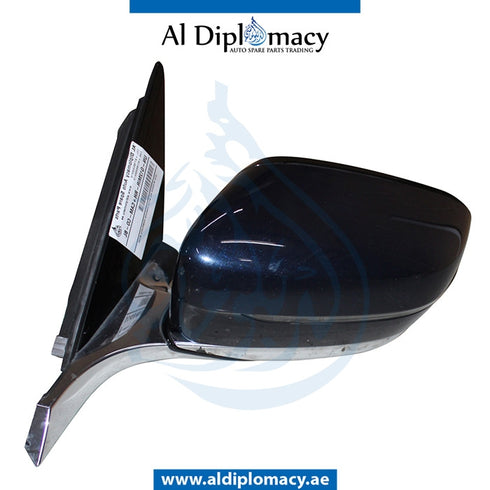 Left Mirror, WITH Camera, Blue, COMPLETE for BMW 7 Series G12 (2015) models