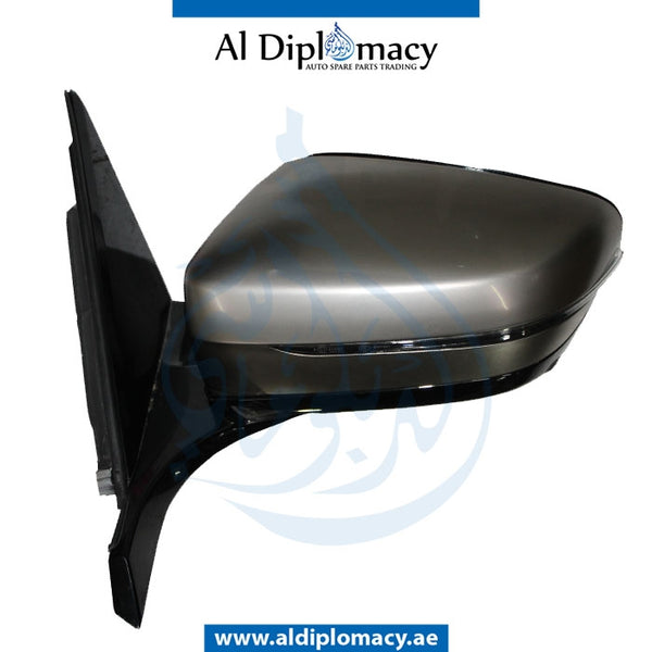 Left Mirror, WITH Camera, COMPLETE for BMW 7 Series G12 (2015) models, Part Number UN-G12MIR-LH+CAM-CO-G1