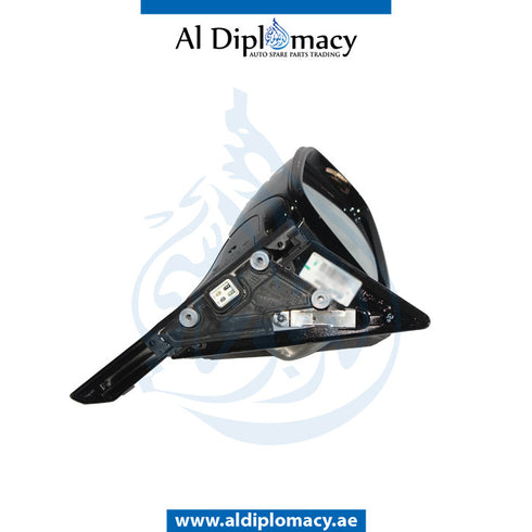 Left Mirror, WITH Camera, Steel, COMPLETE for BMW 8 Series G14 (2018-2023) models