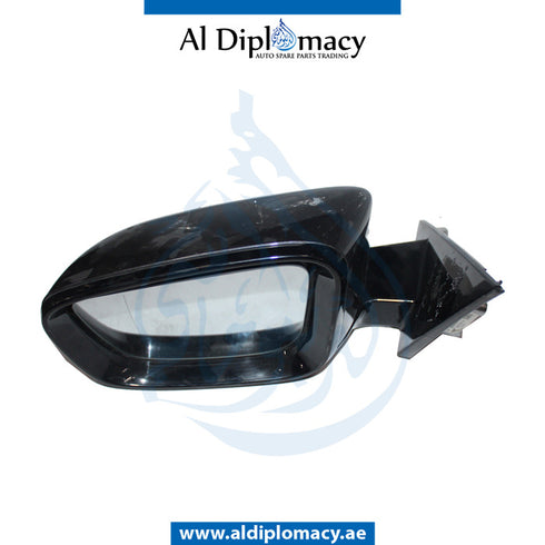 Left Mirror, Grey, COMPLETE for BMW 3 Series G20 (2018-2022) models, Part Number UN-G20 MIR-LH-CO-G1