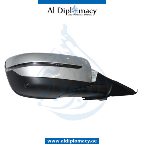 Right Mirror, WITH Camera, Silver, COMPLETE for BMW 3 Series G20 (2018-2022) models