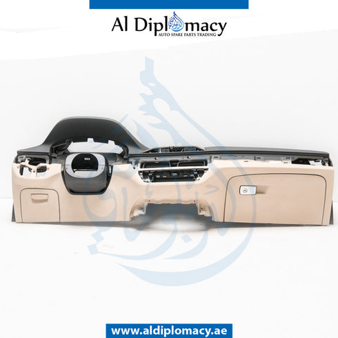 Dashboard, BLACK AND Beige, WITH HEAD UP Display, COMPLETE for BMW 5 Series G30 (2016-2020) models