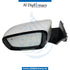 Left Mirror, WITH Camera, White, COMPLETE for BMW 5 Series G30 (2016-2020) models, Part Number UN-G30MIR-LH+CAM-CO-WH