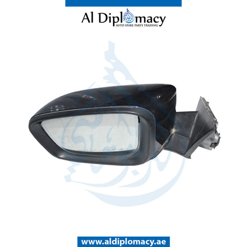 Left Mirror, Blue, COMPLETE for BMW 5 Series G30 (2016-2020) models