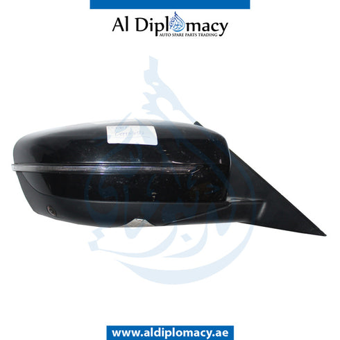 Right Mirror, WITH Camera, Black, COMPLETE for BMW 5 Series G30 (2016-2020) models