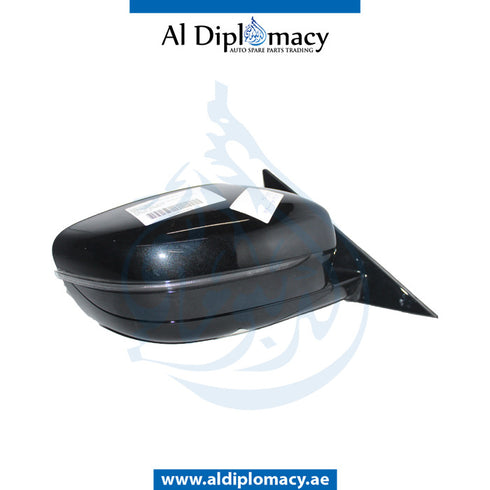 Right Mirror, Black, COMPLETE for BMW 5 Series G30 (2016-2020) models