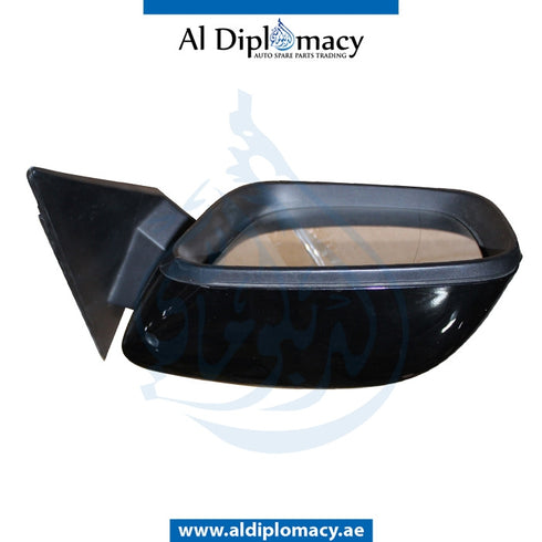 Left Mirror, Black, COMPLETE for BMW 5 Series G31 (2017-2020) models