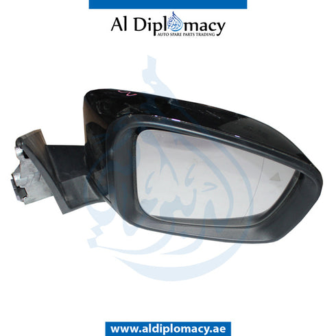 Right Mirror, Brown, COMPLETE for BMW 5 Series G31 (2017-2020) models, Part Number UN-G31MIR-RH-CO-BR