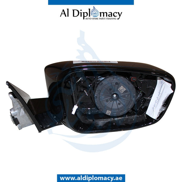 Right Mirror, WITH Camera, COMPLETE for BMW 5 Series G31 (2017-2020) models, Part Number UN-G31MIR-RH+CAM-CO-G2