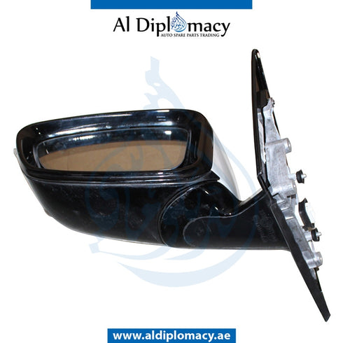 Left Mirror, WITH Camera, White, COMPLETE for BMW 6 Series G32 (2017-2020) models