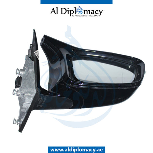 Right Mirror, Black, COMPLETE for BMW 5 Series F90 (2020-2023) models, Part Number UN-M5/F90MIR-RH-CO-BK