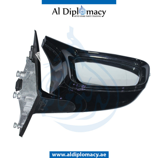 Right Mirror, Black, COMPLETE for BMW 5 Series F90 (2020-2023) models, Part Number UN-M5/F90MIR-RH-CO-BK