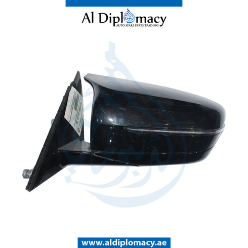 Left Mirror, Black, COMPLETE for BMW 5 Series F90 (2020-2023) models