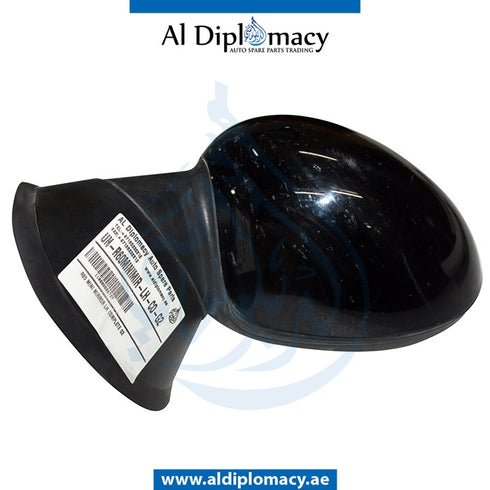 Left Mirror, COMPLETE for Mini Cooper Mini Countryman R60 (2011-2016) models, Part Number UN-R60MINIMIR-LH-CO-G2