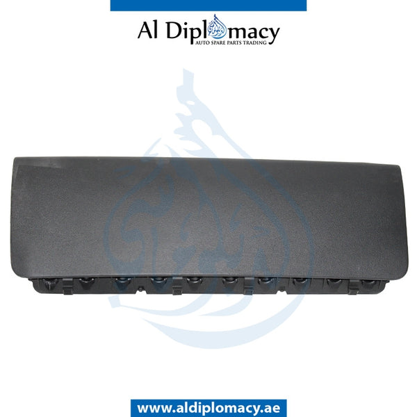 KNEE Airbag, BLACK for Land Rover models, Part Number UN-RANGEROVER-KNEE-AIRBAG-BK