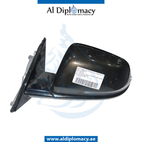 Left Mirror, Brown, COMPLETE for BMW X2 Series F39 (2017-2023) models