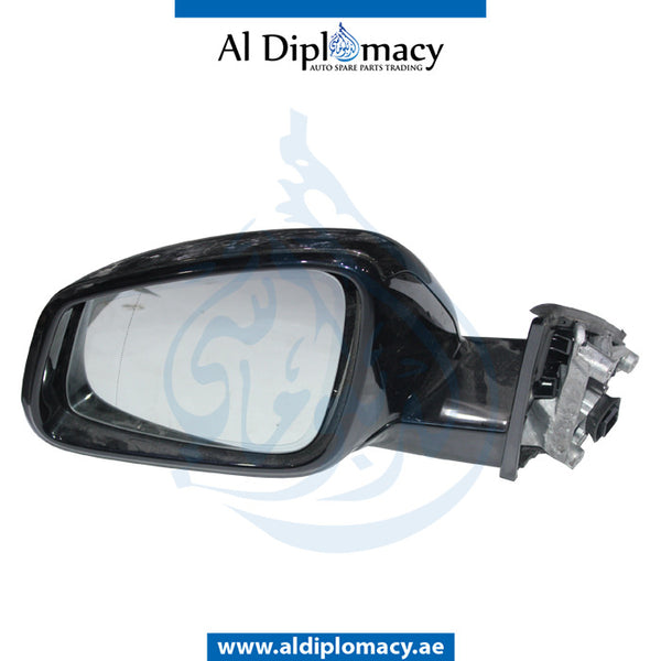 Left Mirror, Brown, COMPLETE for BMW X2 Series F39 (2017-2023) models, Part Number UN-X2/F39MIR-LH-CO-BR