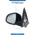 Left Mirror, WITH Camera, Blue, COMPLETE for BMW X3 Series G01 (2017-2021) models, Part Number UN-X3/G01 MIR-LH+CAM-CO-BL
