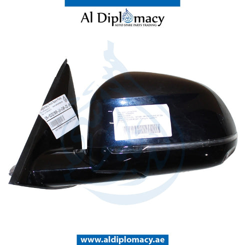 Left Mirror, WITH Camera, Black, COMPLETE for BMW X3 Series G01 (2017-2021) models