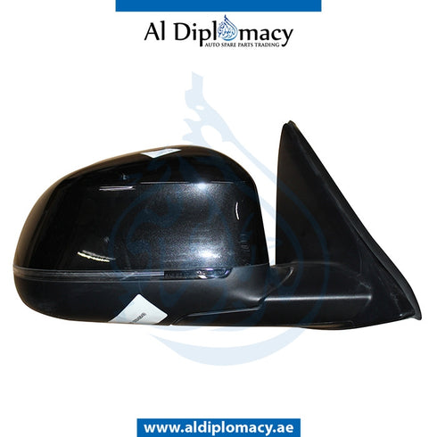 Right Mirror, Black, COMPLETE for BMW X3 Series G01 (2017-2021) models, Part Number UN-X3/G01MIR-RH-CO-BK