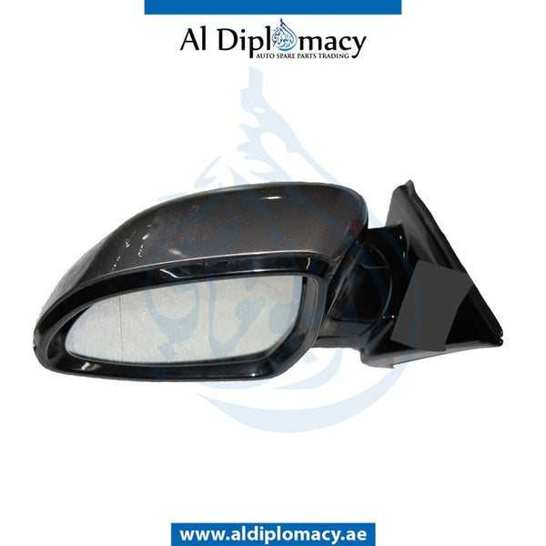 Left Mirror, WITH Camera, COMPLETE for BMW X4 Series F26 (2014-2018) models, Part Number UN-X4/F26MIR-LH+CAM-CO-G1