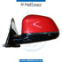 Left Mirror, WITH Camera, Red, COMPLETE for BMW X4 Series F26 (2014-2018) models, Part Number UN-X4/F26MIR-LH+CAM-CO-RD