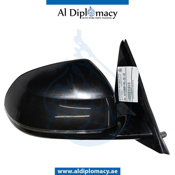 Right Mirror, COMPLETE for BMW X4 Series F26 (2014-2018) models, Part Number UN-X4/F26MIR-RH-CO-G2
