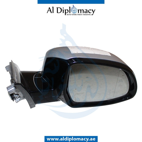 Right Mirror, WITH Camera, Silver, COMPLETE for BMW X4 Series G02 (2018-2021) models, Part Number UN-X4/G02MIR-RH+CAM-CO-SL