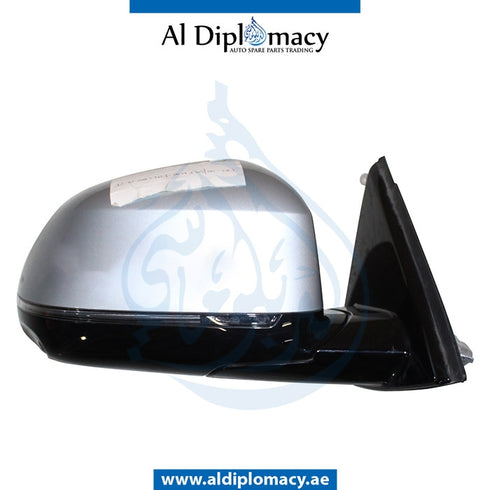 Right Mirror, WITH Camera, Silver, COMPLETE for BMW X4 Series G02 (2018-2021) models