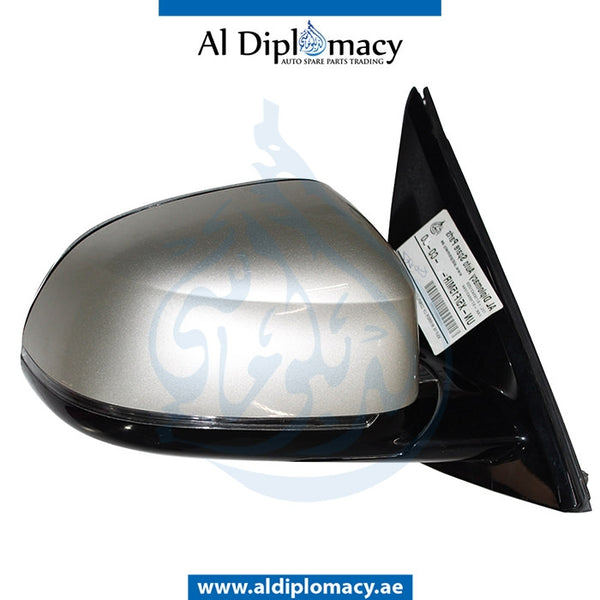Right Mirror, Gold, COMPLETE for BMW X5 Series F15 (2013-2018) models, Part Number UN-X5/F15MIR-RH-CO-GO