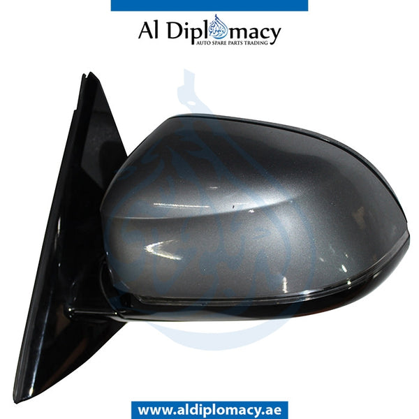 Left Mirror, COMPLETE for BMW X6 Series F16 (2014-2019) models, Part Number UN-X6/F16MIR-LH-CO-G1