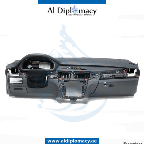 Dashboard, Black, EMPTY for BMW X6 Series F86 (2014-2019) models, Part Number UN-X6/F86DB-BK