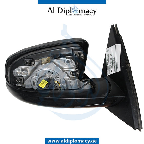 Right Mirror, EMPTY for BMW models, Part Number UN-X6MIR-RH+3W-EM