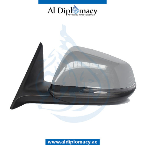 Left Mirror, Steel, COMPLETE for BMW Z4 Series G29 (2018-2023) models, Part Number UN-Z4/G29-MIR-LH-CO-STL