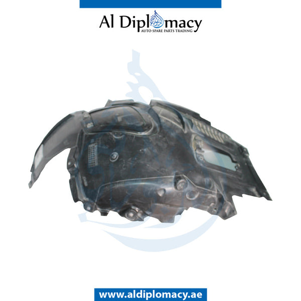 Front Left FENDER WHEEL HOUSING Cover, SECTION for BMW 5 Series F10 (2010-2016) models, Part Number UN-51717186727