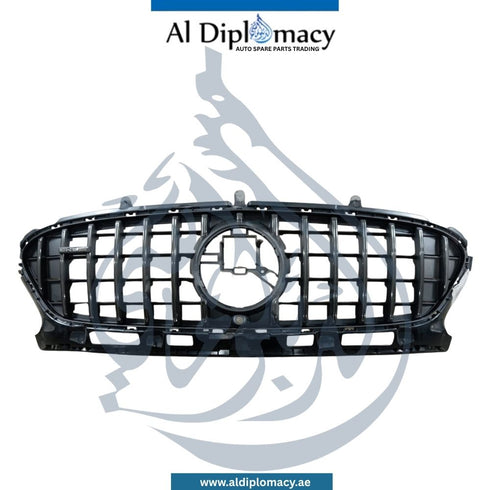 Mercedes-Benz GLA Class H247 Grille Gla35, 45, Type, Black, Camera And Radar Type - OEM Part Number 2478807507 Used